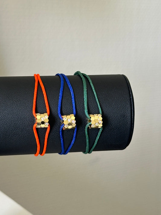 Bracelet cordon Bee