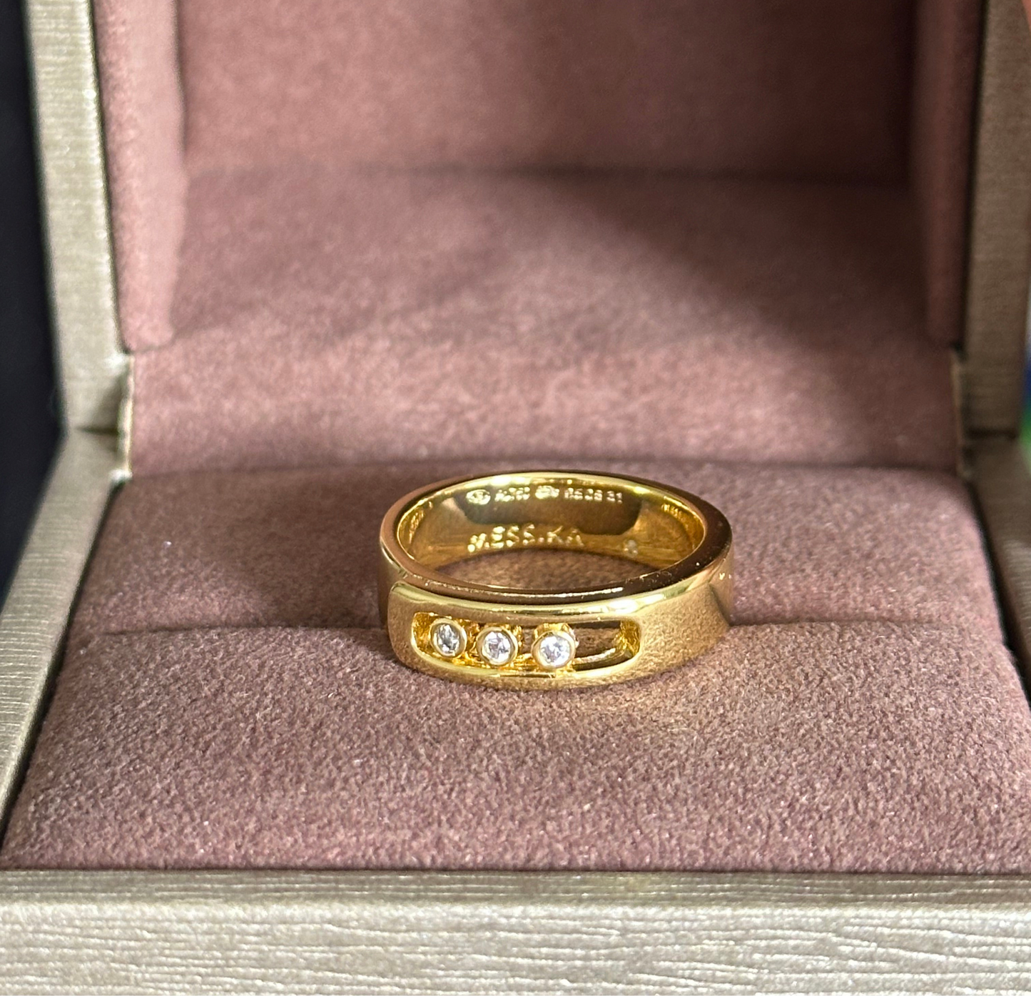 Bague 3 pierres Move