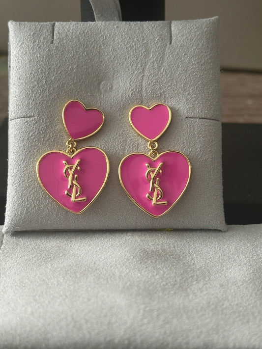 Boucles vintage heart