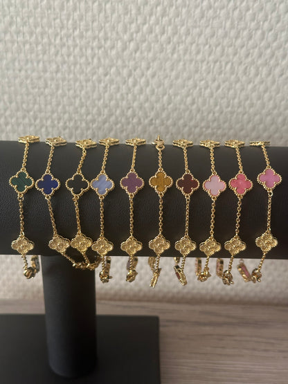 Bracelet minis trèfles